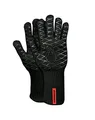 Feuermeister Premium BBQ Grillhandschuh in Größe 8/1 Paar / EN407 Zertifiziert/bis 500°C hitzebeständig/aus hochwertiger Aramid/Nomex Faser/extra lang zum Backen, Kochen, Grillen