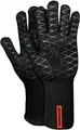 Feuermeister Premium BBQ Grillhandschuhe aus Aramid/Nomex-Faser, schwarz, Gr. 8