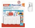 Tesa ® Powerstrips ® selbstklebende Gardinenhaken bis 1kg 58034