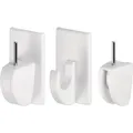 tesa POWERSTRIPS® Vario Gardinenhaken  Weiß Inhalt: 4 St.