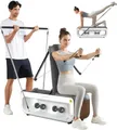KINGSMITH Hantelbank Klappbar Verstellbar, Multifunktions Training Bank für Ganzkörper-workout mit Hanteln, Hantelbänke für die ganze Familie