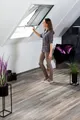 Insektenschutzrollo für Dachfenster, hecht international, transparent, verschraubt