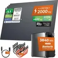 SOLARWAY Balkonkraftwerk 2000 Watt Ultra | EcoFlow STREAM Ultra X 3840 Wh Batterie