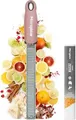 Microplane Feinreibe mit Griff rosa