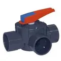 Poolzubehör Pool-total 41862 3-wege-drehventil Silikon Epdm