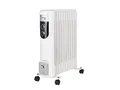 Setpoint Ölradiator, 2500 W, Elektro Heizkörper 11 Rippen mobile Elektroheizung leise Heizradiator