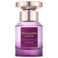 Abercrombie-Fitch Damenduefte Authentic-Night-WomanEau de Parfum Spray 30 ml (1.499,67 € / 1 l)