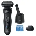 BRAUN 52-N7200cc Elektrorasierer Series 5 Schwarz (Casette, Reinigungsstation: J