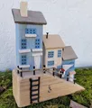Deko Häuser Haus Häuschen Altholz Treibholz Holz Handarbeit 26 cm landhauswelt