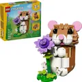 LEGO Creator 31376 Niedlicher Hamster mit Blume Klemmbausteine Bausatz