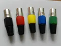 4 Stück XRL Kupplung Female gelb