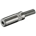 Goobay 2 Stück Klinkenkupplung 3,5 mm Stereo Metallhülse   