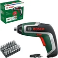 Bosch Akkuschrauber IXO 7 Bit-Set 3,6Volt grün/schwarz, Li-Ionen Akku 2,0Ah