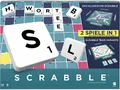 MATTEL GAMES HWD45 Scrabble Original „2 in 1“ Brettspiel Mehrfarbig