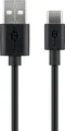 USB-C™ Lade- und Synchronisationskabel verbindet Geräte mit USB-C™- und USB-A-Anschlüssen miteinander