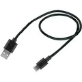 Goobay Ladekabel 59118, schwarz, 0,5m, USB-A auf USB-C, 15W Schnellladekabel