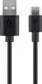 Goobay® USB-C™ Lade- und Synchronisationskabel 15 W, 3 A, 0,5 m