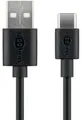 Goobay USB-C Ladekabel 50cm schwarz - 9550290