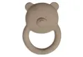 Jollein 101-001-67008 Gummi Beißring aus Naturkautschuk Teddybär biscuit