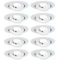 PAULMANN EBL 3stepdim schw LED 10x4,8W ws