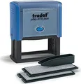 trodat Stempel Printy Typom/SB Himmelblau+Kissen schw 4931