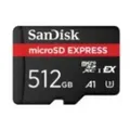 SanDisk microSD Express Card 512GB 880MB/s Read 650MB/s write