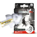 Alpine Ohrstöpsel MusicSafe Pro SNR 16 - 22 dB, für Konzerte, mit Kordel, 1 Paar