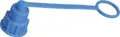 Hünersdorff Tüllen-Verschraubung HDPE blau für Außen-D 24 mm