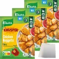 usy Bundle für Knor Fix Chicken Nuggets 3er Pack (3x60g Packung) + usy Block