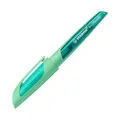 STABILO - Schulfüller mit Anfänger-Feder A - EASYbuddy Pastel in Minzgrün - Schreibfarbe blau (löschbar) - Einzelstift - inklusive Patrone