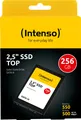 Intenso SSD 256GB, SATA-III, 6.35cm (2.5''), Top (R) 550MB/s, (W) 500MB/s, Retail
