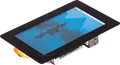 RASPBERRY PI 5TD - Raspberry Pi Shield - Display LCD-Touch, 5'', 720x1280 Pixel