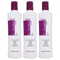 Fanola No Yellow 3 x 350 ml Shampoo für Blondes Haar Silbershampoo Set