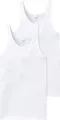Schiesser Herren Unterhemd 2 er Pack 205144-100, Gr. 7 (XL), Weiß (100-weiss)