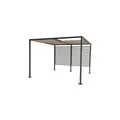 Gartenpavillon Pergola Gazebo Amun 3x4 m Sonnenschutz Überdachung Jet-Line
