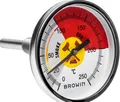 250 °C Grad Räucher Thermometer Analog Räucherthermometer Räucherofen Räuchern