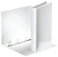 Esselte 49702 Ringbuch Präsentation, mit Taschen, A4, PP, 4 Ringe, 25 mm, weiß