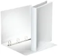 49702 Ringbuch Präsentation, mit Taschen, A4, PP, 4 Ringe, 25 mm, weiss