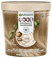 Garnier GOOD Dauerhafte Haarfarbe 7.12 Latte Macchiato Braun, permanente Coloration, ohne Ammoniak, bis zu 100% Grauabdeckung, langanhaltende Farbe, einfache Anwendung, angenehmer Duft, 1 Stk.