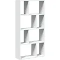 vidaXL Bücherregal Weiß 60 x 20 x 120 cm Holzwerkstoff 858147