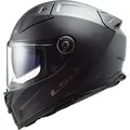 LS2 FF811 Vector II Solid, Integralhelm - Matt-Schwarz - XS