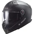 LS2 Motorrad Helm XS Vector II 2 Solid FF811 Integralhelm schwarz matt