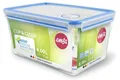emsa Frischhaltedose CLIP & CLOSE 16.2 cm hoch 8,0 l transparent, blau 3100508548
