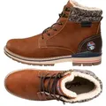 Nebulus ROVER, P5708 - Herren, hellbraun, 42 Winterstiefel braun 42 EU