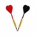 Softdart Karella - PVC rot und schwarz - 12 und 12 Stück in Dose 297423