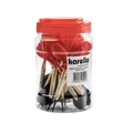 24 Dartpfeile Softdarts, ca. 17 g, 2BA Gewinde, neu in Großbox