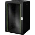 Digitus DN-19 20U-6/6-SW 19 Zoll Wandgehäuse (B x H x T) 600 x 998 x 600 mm 20 HE Schwarz, Schwarz (RAL 9005)