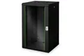 Digitus 20HE 19"-Wandgehäuse Unique Serie RAL 9005 schwarz