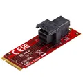 StarTech.com U.2 (SFF-8643) auf M.2 PCI Express 3.0 x4 Adapterkarte für 2,5" U.2 NVMe SSD - M2 PCIe Adapter - U.2 Laufwerksadapter