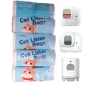 BUNMO Kotbeutel für Katzen, kompatibel mit PURA Max, PURA Max 2 und Pure X, 5 Rollen x 20 (100 Stück), 55 * 30 cm